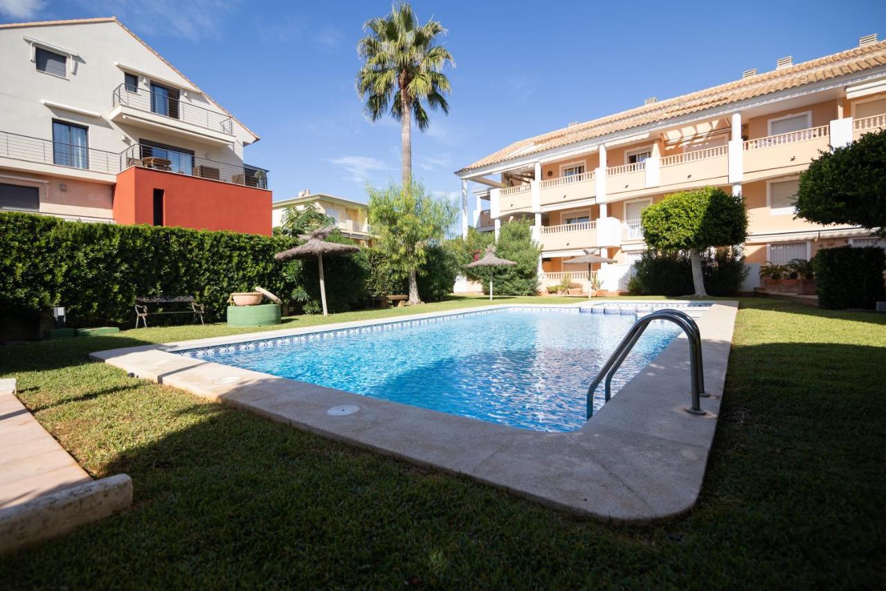 Javea Terraza + Piscina + Vistas Al Mar Platja de Larenal Exterior photo